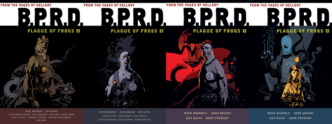 BPRD Plague of Frogs Omnibuses