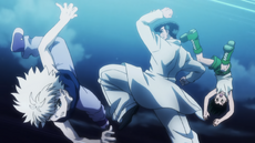 87 - Knuckle vs. Killua and Gon