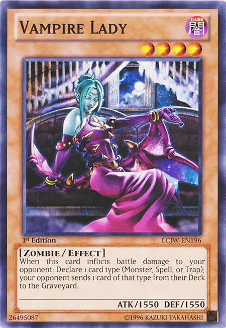 Vampire Lady - Yu-Gi-Oh! - It's time to Duel!