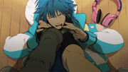 Mink choking Aoba