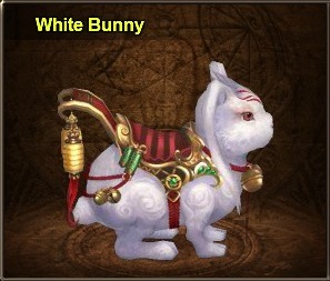 White bunny - divosaga