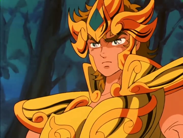 leo aiolia saint seiya