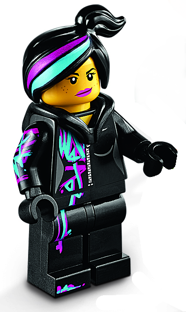 wild style lego minifigure