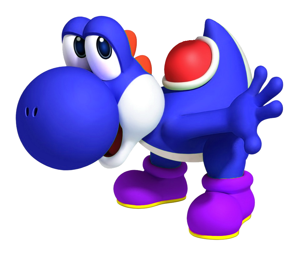 download blue yoshi super mario world