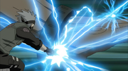 Kakashi ataca o Gedo Mazo