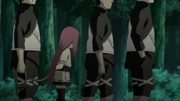 Kushina capturada por ninjas de Kumo