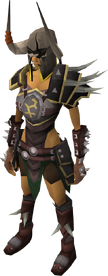 Bandos armour equipped female