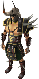 Bandos armour equipped male