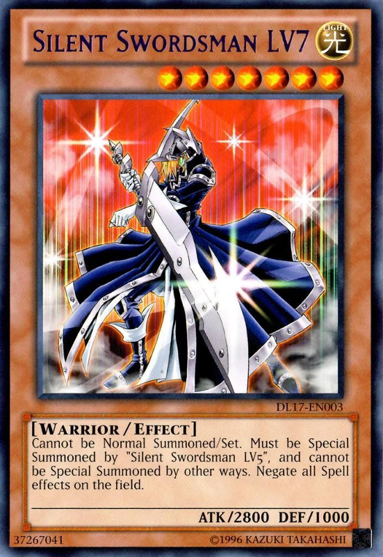 Silent Swordsman LV7 - Yu-Gi-Oh! - It's time to Duel!