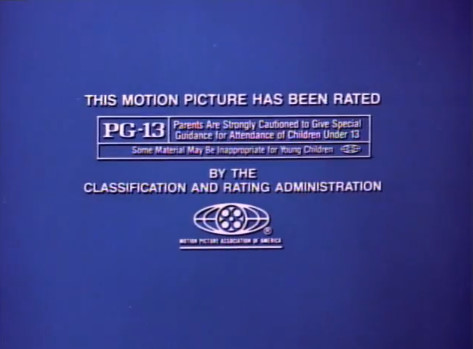 pg-13 rating screen