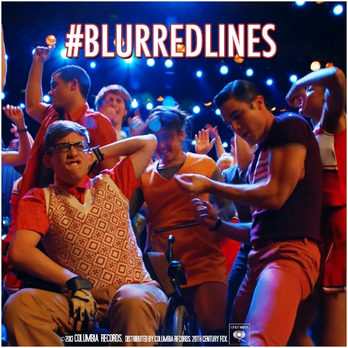 Blurred Lines Wiki Glee