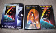 First Contact & Insurrection UK VHS contents