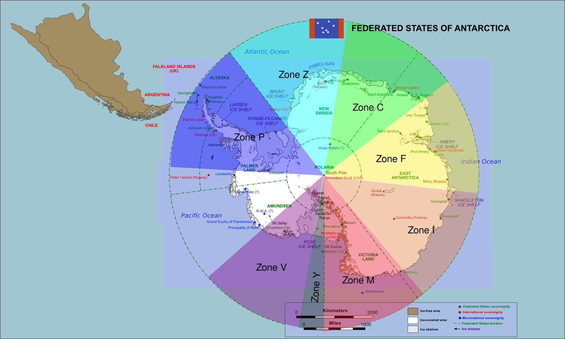 Regions of Antarctica - FSA Wiki