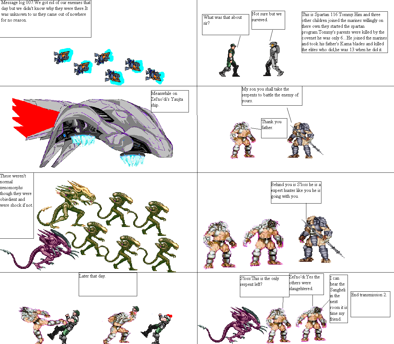 Predatorial Halo comics - Alien Fanon Wiki