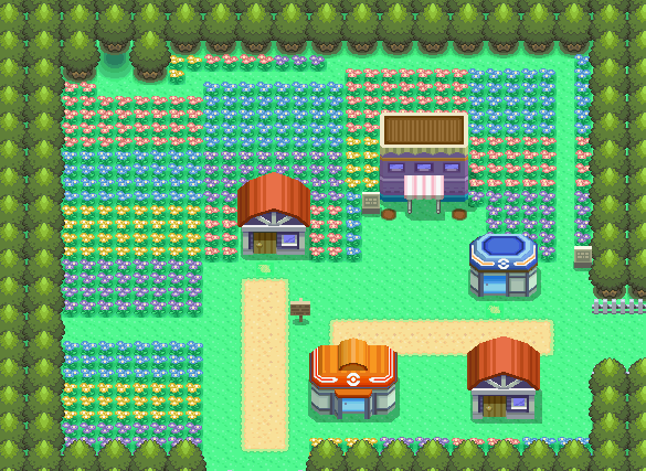 Floaroma Town - The Pokémon Wiki