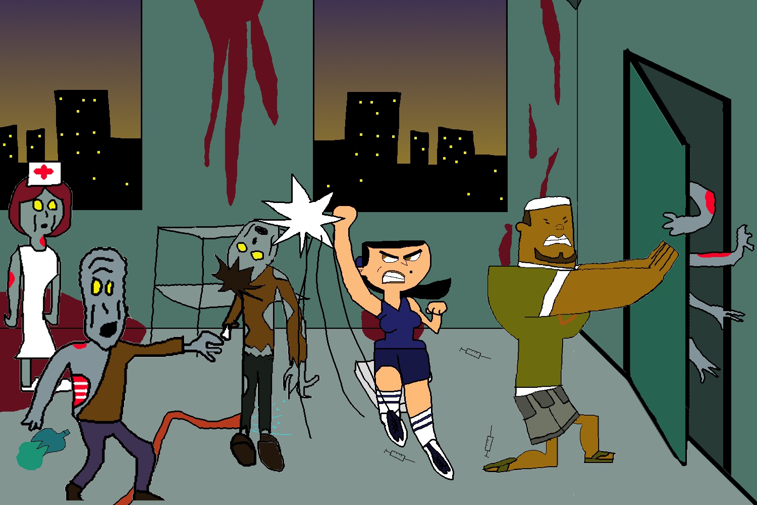 Zombie VR - Total Drama Comeback Wiki