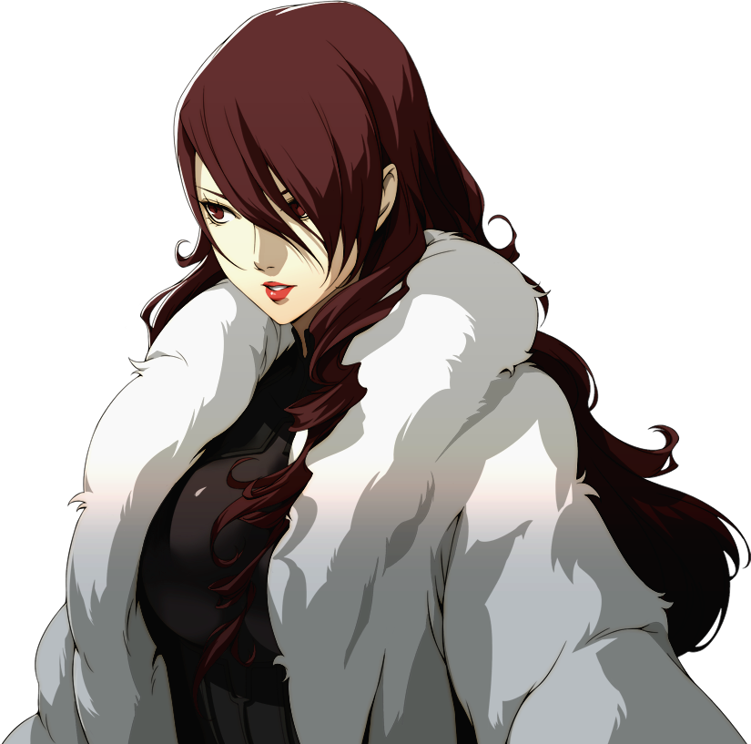 Mitsuru protrait in Persona 4 Arena