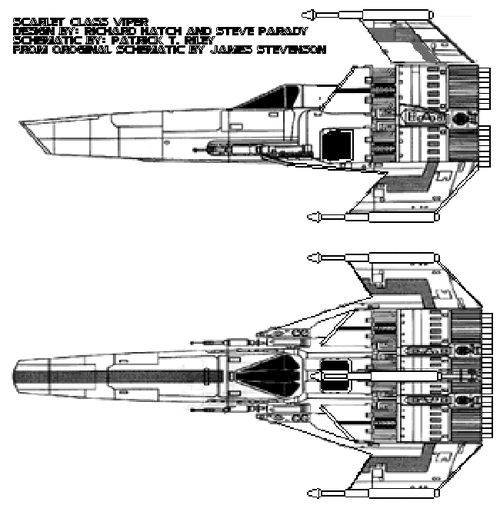 Scarlet Viper (Battlestar Galactica: The Second Coming) - Snubfighter Wiki