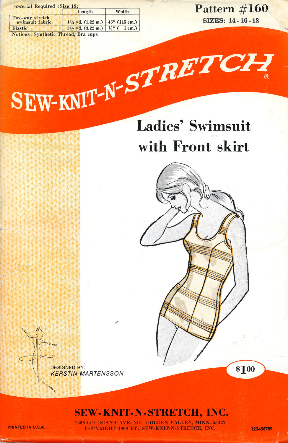 Sew knit n stretch 160 vintage sewing patterns