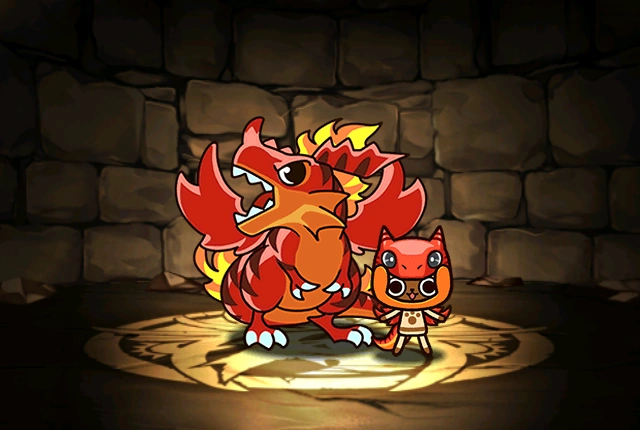 名称  爆炎龙提拉诺斯&艾露 属性   火  类型